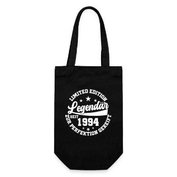 Legendar Seit 1994 - Geschenkbeutel für Flaschen - Schwarz - Vorne