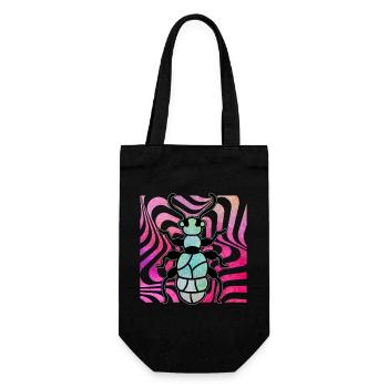 ant - Gift Bag for Bottles - black - Front