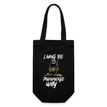 Pukwudgie, Cryptid, Folklore, Myths, Cryptozoologist - Gift Bag for Bottles - black - Front