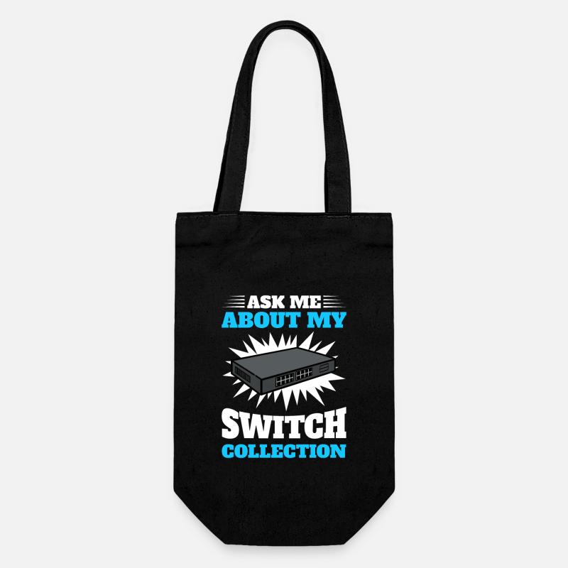 Administrateur réseau Administrateur système Réseau - Sac à bouteille - noir