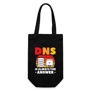 Netzwerkadministrator Systemadministrator Netzwerk - Geschenkbeutel für Flaschen - Schwarz - Vorne