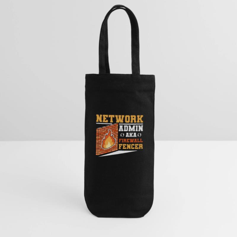 Network Administrator System Administrator Network Gift Bag for Bottles