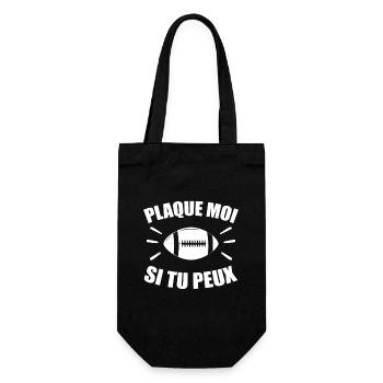 Rugby - Rugby Sport - Rugby Humour - Sac à bouteille - noir - Devant