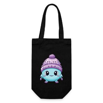 Cold Winter Virus Comic - Gift Bag for Bottles - black - Front