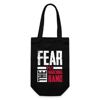 Fear The Marching Band Season Senior - Geschenkbeutel für Flaschen - Schwarz - Vorne