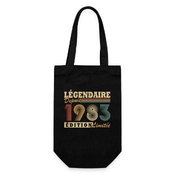 Légendaire depuis 1983 édition limitée - Sac à bouteille - noir - Devant