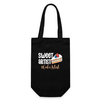 Cake Artist Cake Decorator Cake Decorator B - Gift Bag for Bottles - black - Front
