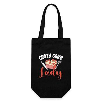 Cake Artist Cake Decorator Cake Decorator B - Gift Bag for Bottles - black - Front