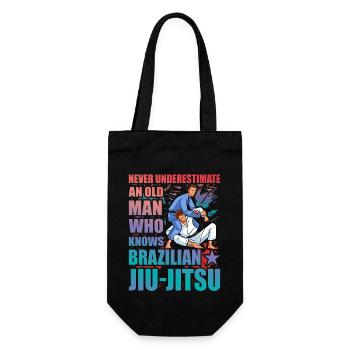 Jiu-Jitsu brésilien dicton drôle - Sac à bouteille - noir - Devant