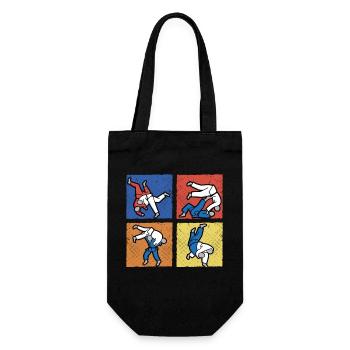 Brazilian Jiu-Jitsu - Gift Bag for Bottles - black - Front