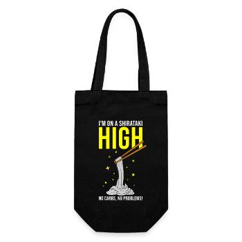 Nouilles Shiritaki - Sac à bouteille - noir - Devant