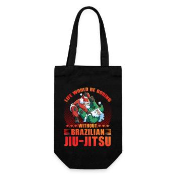 La vie serait ennuyeuse sans le Jiu-Jitsu Brésilien - Sac à bouteille - noir - Devant
