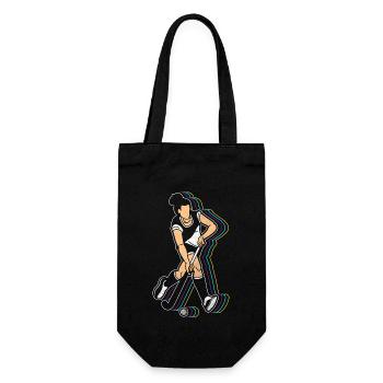 Hockey sur gazon rétro - Sac à bouteille - noir - Devant