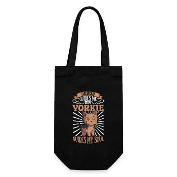 Jésus et mon Yorkshire Terrier - Sac à bouteille - noir - Devant
