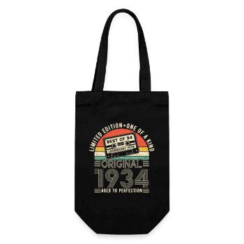 1934 - chemise d’anniversaire Vintage - Sac à bouteille - noir - Devant