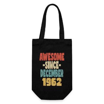 Génial décembre 1962 - Sac à bouteille - noir - Devant