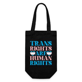Non-Binary Genderfluid On A Spectrum Queer Pride - Gift Bag for Bottles - black - Front