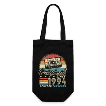 Original Since 1994 Vintage Gift Birthday - Gift Bag for Bottles - black - Front