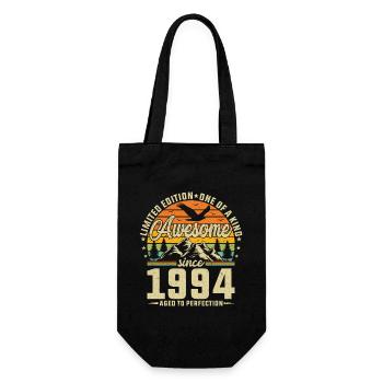 1994 - Birthday Legend - Gift Bag for Bottles - black - Front