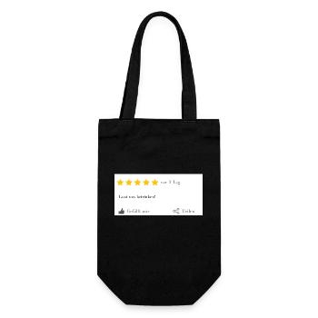 Lasst uns betrinken! - Geschenkbeutel für Flaschen - Schwarz - Vorne