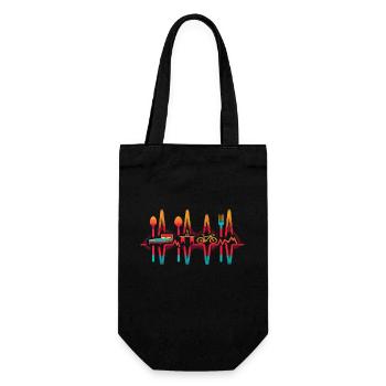 Gravel Bike Herschlag Graveln - Gift Bag for Bottles - black - Front