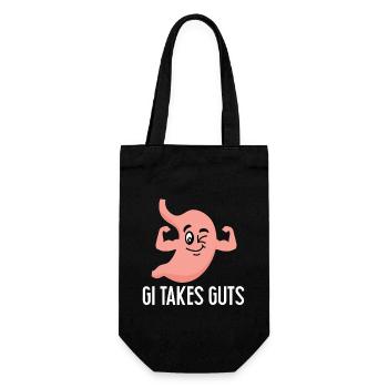 Gastro-entérologie Endoscopie Coloscopie - Sac à bouteille - noir - Devant