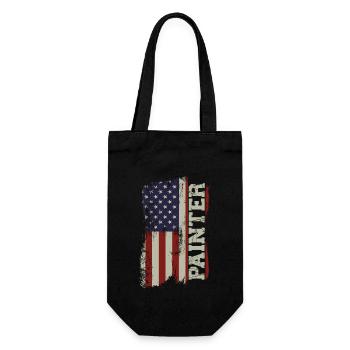 House Painter Decorator American - Gift Bag for Bottles - black - Front