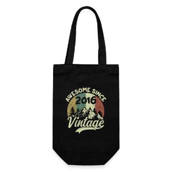 Millésime 2016 Cadeau D'anniversaire 2016 - Sac à bouteille - noir - Devant