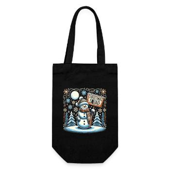 Escouade de Noël - Sac à bouteille - noir - Devant
