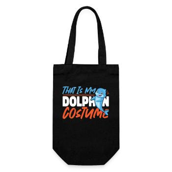 Dolphin Halloween That Is My - Gift Bag for Bottles - black - Front