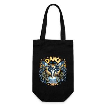 Breakdance Dance Crew - Geschenkbeutel für Flaschen - Schwarz - Vorne