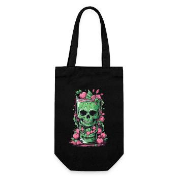 Cadeau gothique Cocktail sorcières magiques Design occulte - Sac à bouteille - noir - Devant