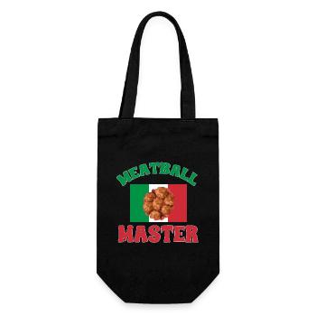 Meatballs Italy Italian Food - Gift Bag for Bottles - black - Front