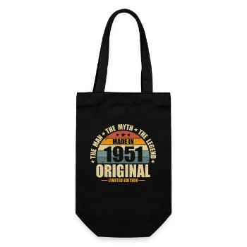 Anniversaire de 1951 - Sac à bouteille - noir - Devant