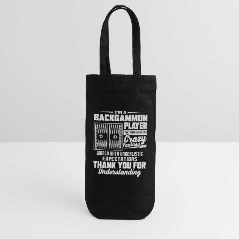 Backgammon I'm A Backgammon Player Gift Bag for Bottles