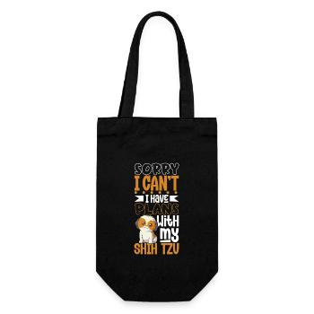 Plans avec mon Shih Tzu - Sac à bouteille - noir - Devant