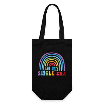 Dans mon ère de célibataire drôle de vie de célibataire - Sac à bouteille - noir - Devant