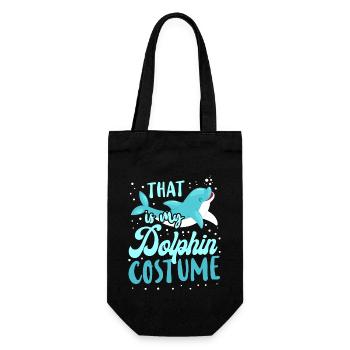 Dolphin Halloween That Is My - Gift Bag for Bottles - black - Front