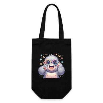 Gorilla with sunglasses - Gift Bag for Bottles - black - Front