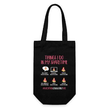 Lactation Consultant IBCLC - Gift Bag for Bottles - black - Front