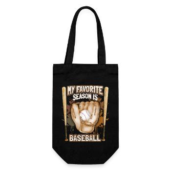 Baseball, Drôle De Sport Dire Gant De Baseball - Sac à bouteille - noir - Devant