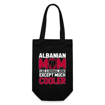 Albanian Flag Albanian Eagle Shqiponja - Gift Bag for Bottles - black - Front