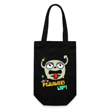 Funk It Up Le Disco Funk, Musique Funky De Dessin Animé - Sac à bouteille - noir - Devant