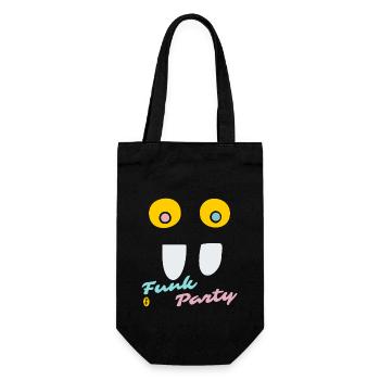 Crazy Eyes : Fête de la musique funk - Sac à bouteille - noir - Devant