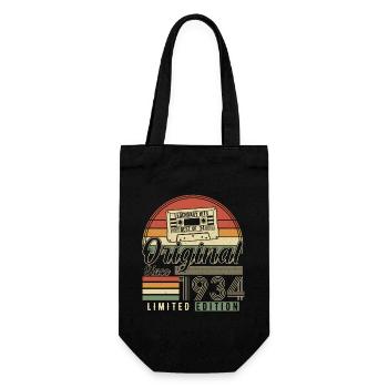 1934 - Eternal Legend - Gift Bag for Bottles - black - Front