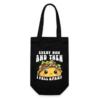 De temps en temps, je m’effondre Taco Lover Mexicain - Sac à bouteille - noir - Devant