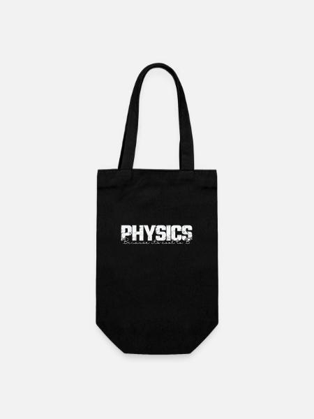 La physique parce que c’est cool d’étudier en B2 - Sac à bouteille - noir