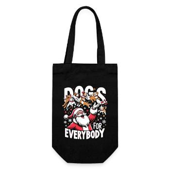 Chiens pour tous Propriétaires de chiens - Sac à bouteille - noir - Devant