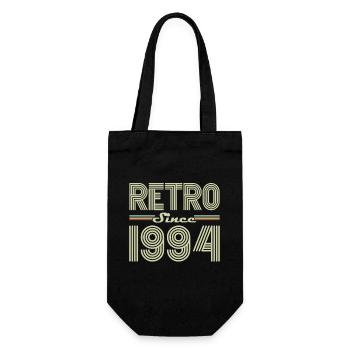 Rétro Depuis 1994 Vintage Cadeau d Anniversaire - Sac à bouteille - noir - Devant