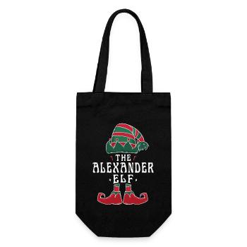 Alexander Elf famille Matching groupe Noël maman - Sac à bouteille - noir - Devant